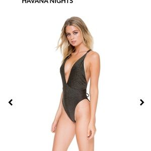 Luli Fama MIAMI one piece reversible swimsuit